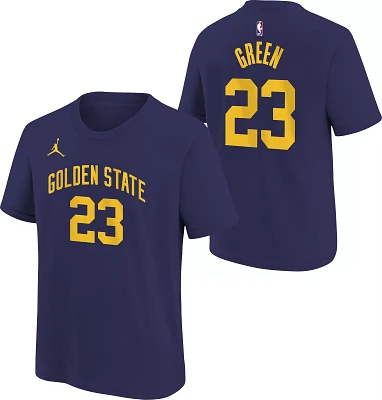 Nike Youth Golden State Warriors Draymond Green #23 Blue T-Shirt