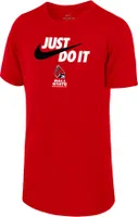 Nike Youth Ball State Cardinals Cardinal Dri-FIT Legend Just Do It T-Shirt