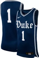 Nike Youth Duke Blue Devils #1 Duke Blue Replica Basketball Jersey