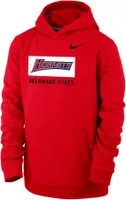 Nike Youth Delaware State Hornets Red Club Fleece Pullover Hoodie