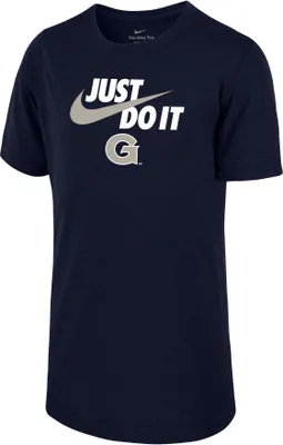 Nike Youth Georgetown Hoyas Blue Dri-FIT Legend Just Do It T-Shirt