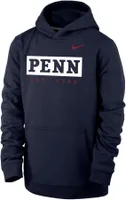 Nike Youth University of Pennsylvania Quakers Blue Club Fleece Pullover Hoodie