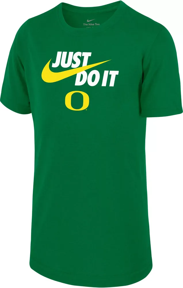 Nike Youth Oregon Ducks Green Dri-FIT Legend Just Do It T-Shirt