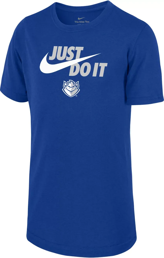 Nike Youth Saint Louis Billikens Blue Dri-FIT Legend Just Do It T-Shirt