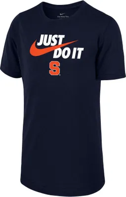 Nike Youth Syracuse Orange Blue Dri-FIT Legend Just Do It T-Shirt