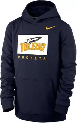 Nike Youth Toledo Rockets Midnight Blue Club Fleece Pullover Hoodie