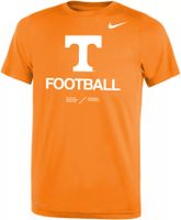 Nike Men's Tennessee Volunteers Tennessee Orange Dri-FIT Legend Script T- Shirt