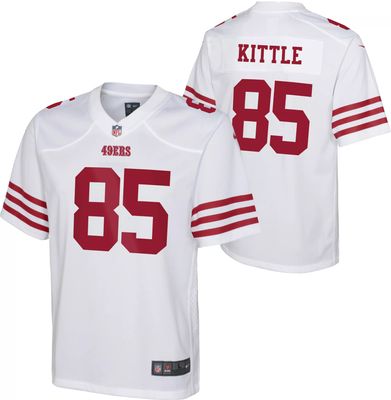 Nike Men's San Francisco 49Ers George Kittle #85 Gym Red T-Shirt