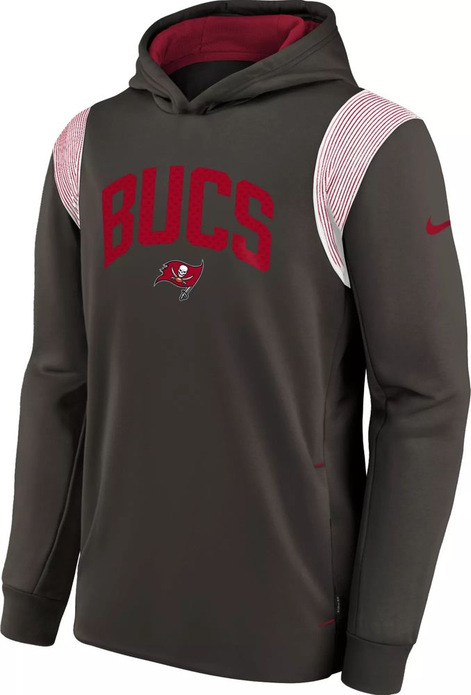 Dick's Sporting Goods Nike Youth Tampa Bay Buccaneers Sideline Therma-FIT  Pewter Pullover Hoodie