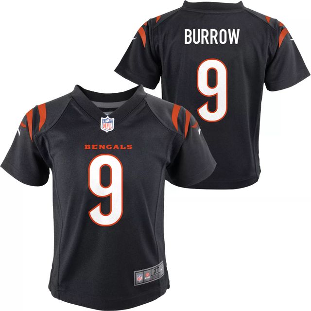 Nike Cincinnati Bengals Joe Burrow #9 Name & Number T-Shirt