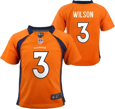 Nike Little Kids' Denver Broncos Russell Wilson #3 Alternate Game Jersey