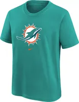 Nike Youth Miami Dolphins Logo Green Cotton T-Shirt