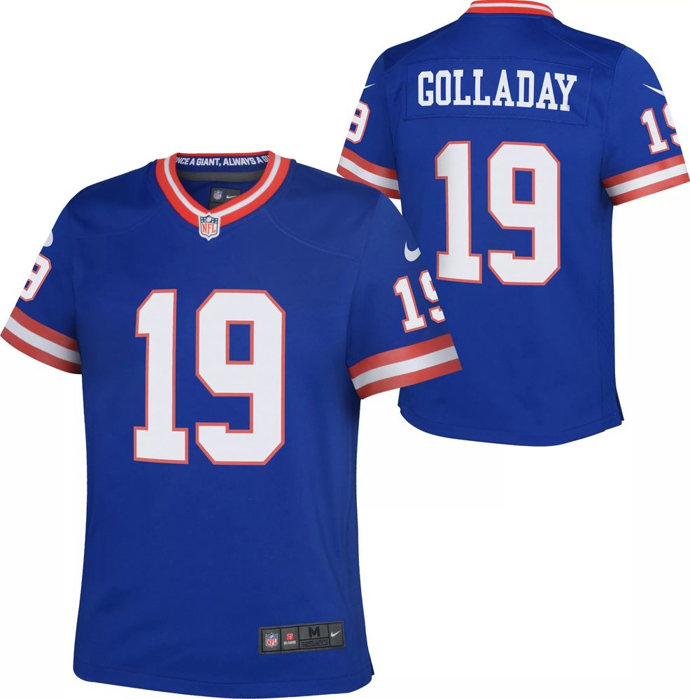 New York Giants Nike Game Road Jersey - White - Kenny Golladay