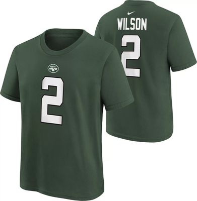 Black Nike NFL New York Jets Wilson #2 Jersey