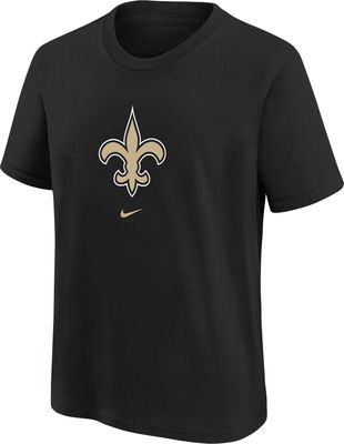 Youth Nike Black New Orleans Saints Logo T-Shirt