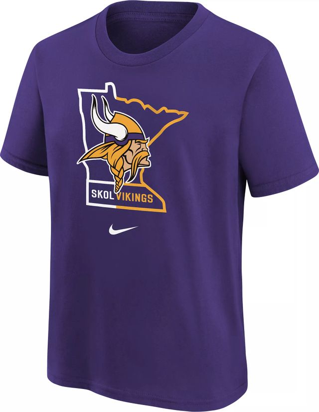 Dick's Sporting Goods NFL Team Apparel Youth Minnesota Vikings Star Wars  'The Way' Purple T-Shirt