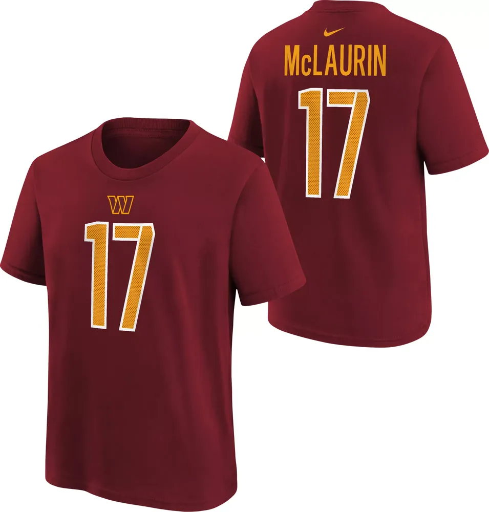 Nike Youth Washington Commanders Terry McLaurin #17 Red T-Shirt