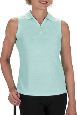 Nancy Lopez Women's Journey Sleeveless Golf Polo