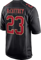 Nike Men's Super Bowl LVIII Bound Patch San Francisco 49ers Christian McCaffrey #23 Game Jersey