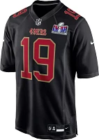 Nike Men's Super Bowl LVIII Bound Patch San Francisco 49ers Deebo Samuel #19 Game Jersey