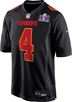 Nike Men's Super Bowl LVIII Bound Patch Kansas City Chiefs Rashee Rice #4 Game Jersey