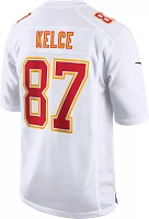 Nike Men's Kansas City Chiefs Travis Kelce #87 White Game Jersey