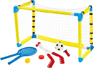 National Sporting Goods 3-in-1 Combo Tennis, Soccer and Hockey Bundle
