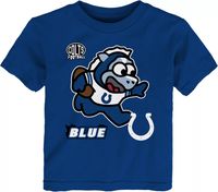 Indianapolis Colts NFL Team Apparel T Shirt Mens Extra Large Blue Short  Sleeve