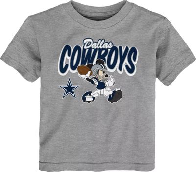 Girls Toddler Navy Dallas Cowboys Cheerleader T-Shirt