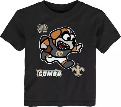 New Orleans Saints 'mickey Sunglasses' Black Tee 