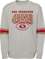 Dick's Sporting Goods NFL Team Apparel Little Kids' San Francisco 49ers Fan  Fave Grey Crew