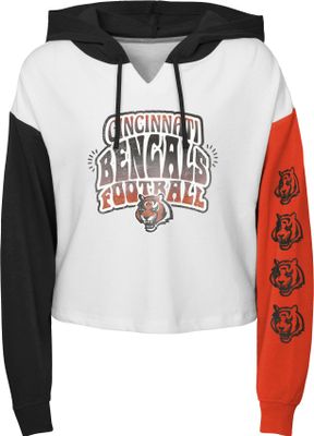 NFL Team Apparel Toddler Cincinnati Bengals Cheerleader Black T-Shirt