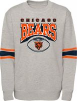 NFL Team Apparel Chicago Bears Charcoal Gray Graphic T-Shirt Men's Size L