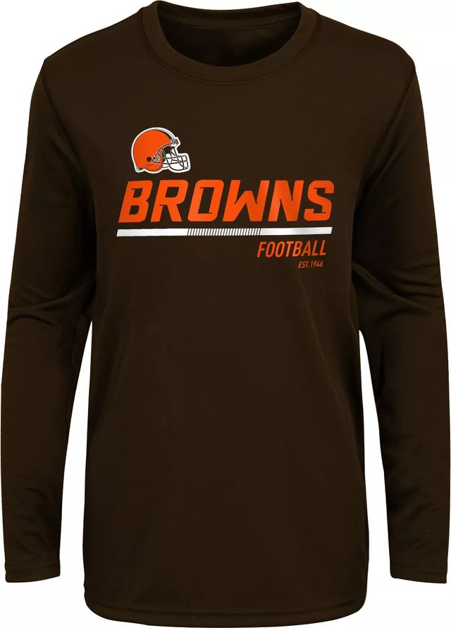 Women's Cleveland Browns Baker Mayfield Nike Brown Name & Number T-Shirt