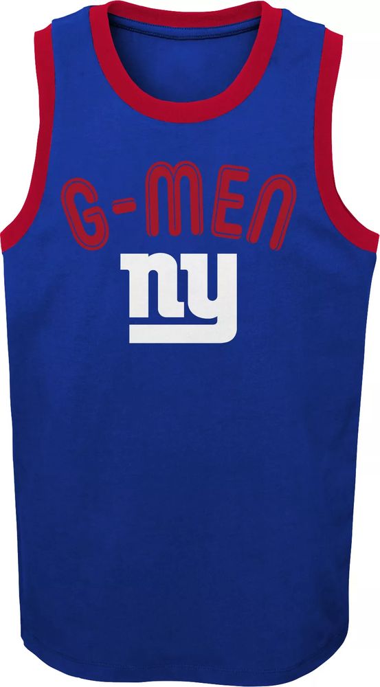 Dick's Sporting Goods NFL Team Apparel Youth New York Giants Striker Royal Tank  Top