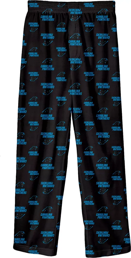 NFL Team Apparel Youth Carolina Panthers Sleep Pants