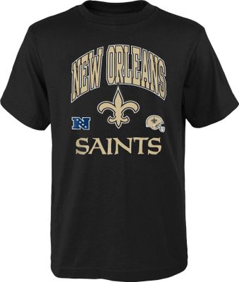 Dick's Sporting Goods NFL Team Apparel Little Kids' New Orleans Saints  Draft Pick Black T-Shirt
