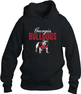 New World Graphics Youth Georgia Bulldogs Black Hoodie