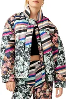 FP Movement Women's Bunny Slope Printed Puffer Jacket