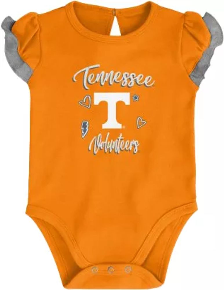 Gen2 Newborn Tennessee Volunteers Orange Love Two Piece Creeper