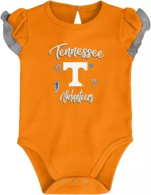 Gen2 Newborn Tennessee Volunteers Orange Love Two Piece Creeper