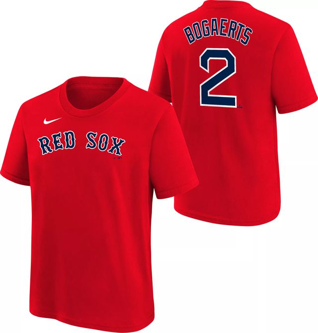 Dick's Sporting Goods Nike Youth Boston Red Sox Xander Bogaerts #2 White  Replica Baseball Jersey