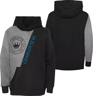 MLS Youth Charlotte FC Unrivaled Black Pullover Hoodie