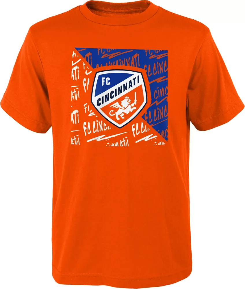 MLS Youth FC Cincinnati Divide Orange T-Shirt