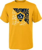 MLS Youth Los Angeles Galaxy Divide Gold T-Shirt