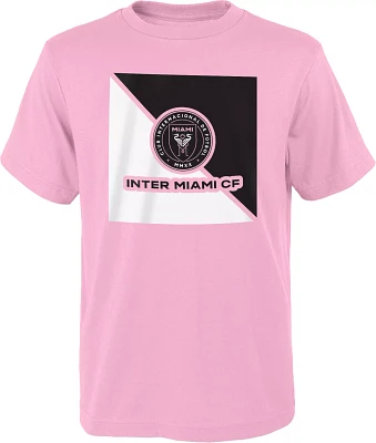 MLS Youth Inter Miami CF Divide Pink T-Shirt