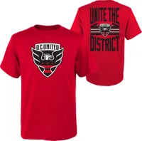 MLS Youth D.C. United Slogan Red T-Shirt