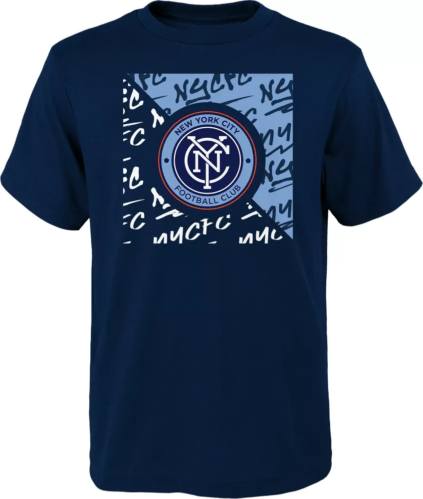 MLS Youth New York City FC Divide Navy T-Shirt