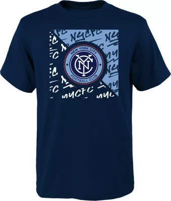 MLS Youth New York City FC Divide Navy T-Shirt