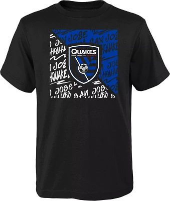 MLS Youth San Jose Earthquakes Divide Black T-Shirt